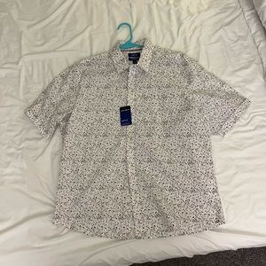 Apt 9 Printed Short Sleeve Button-Up